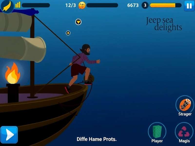 Vibrant underwater world of Desi Deep Sea Delights Desi Deep Sea Delights Game Screenshot